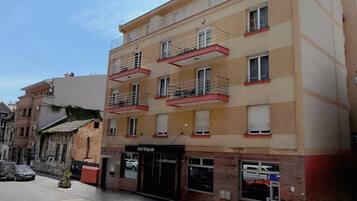 Façade de l’hébergement