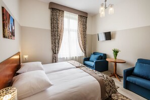 Chambre Ăconomique Double ou avec lits jumeaux, 1 chambre (with extra bed)