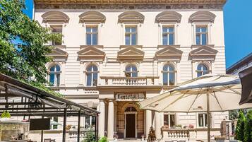 Fassade der Unterkunft