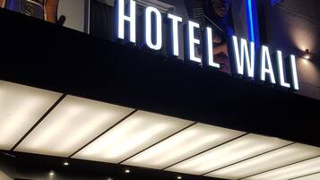 Entrada de la propiedad