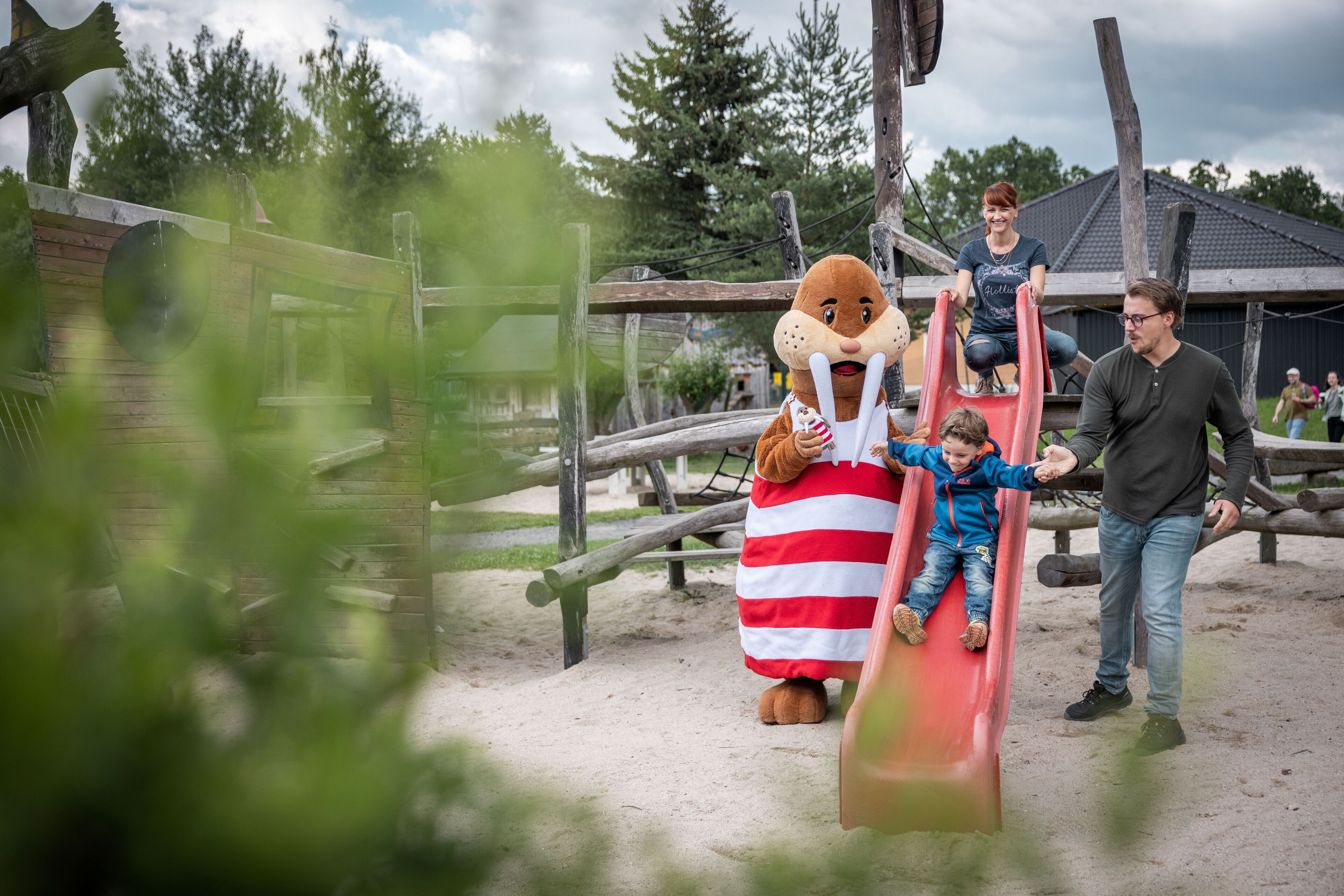 Utendørs lekeområde for barn