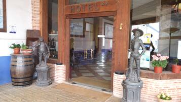 Entrada de l'allotjament