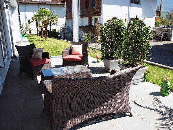 Sarnen Apartment 1 | Terrace/patio