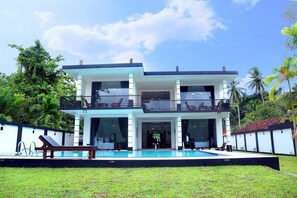 Voorkant van accommodatie