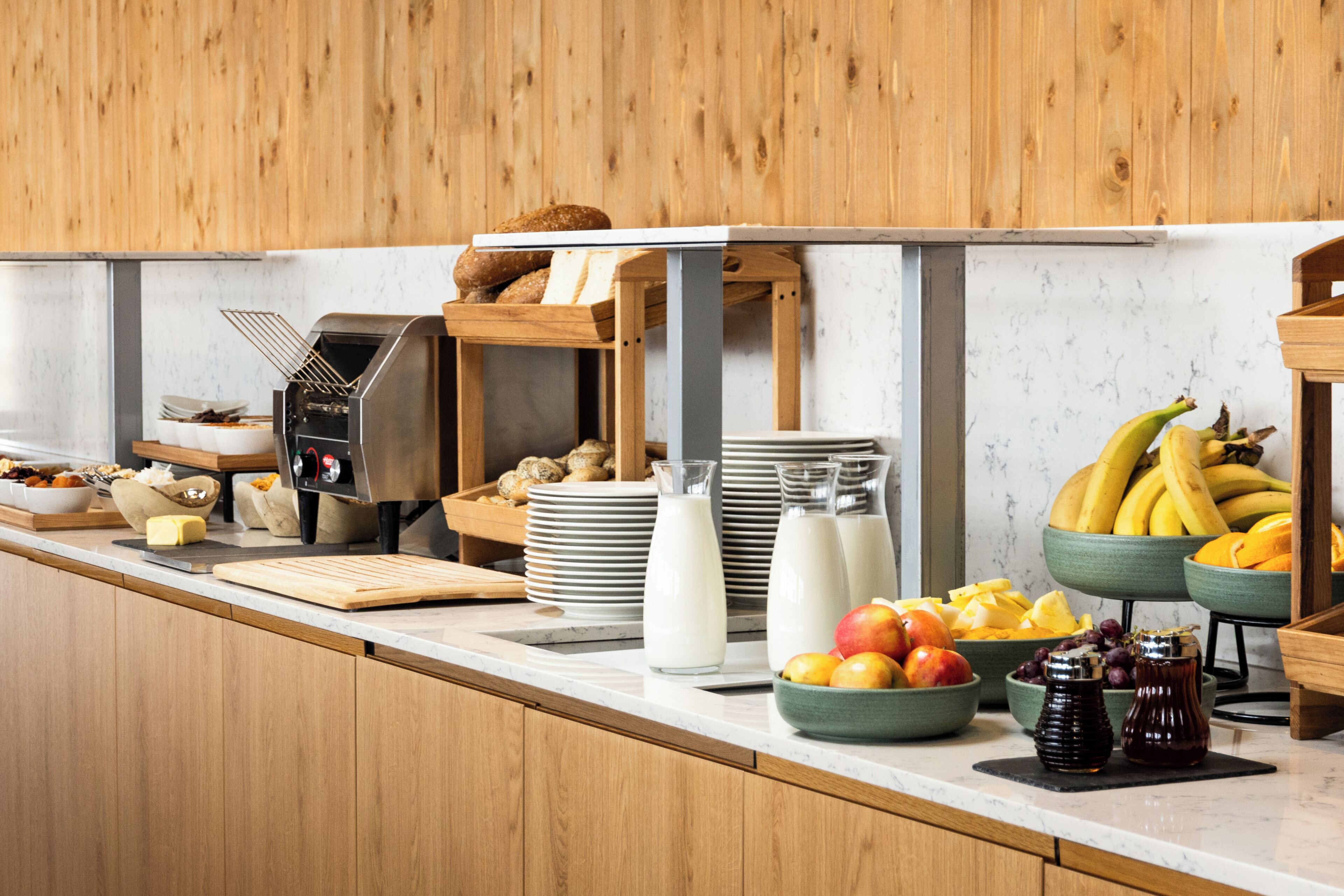 Daily continental breakfast for a fee
