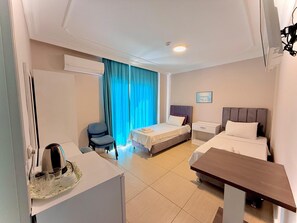 Minibar, in-room safe, desk