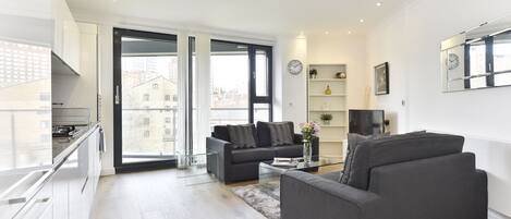 Apartament, 2 dormitoris | 1 dormitori, planxa i posts de planxar, bressols i llits addicionals