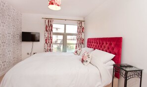 Appartement Deluxe, 2 chambres | 1 chambre, literie de qualité supérieure, fer et planche à repasser