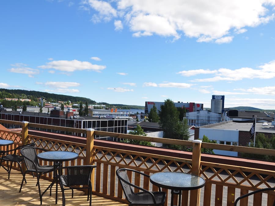 Vista dalla struttura