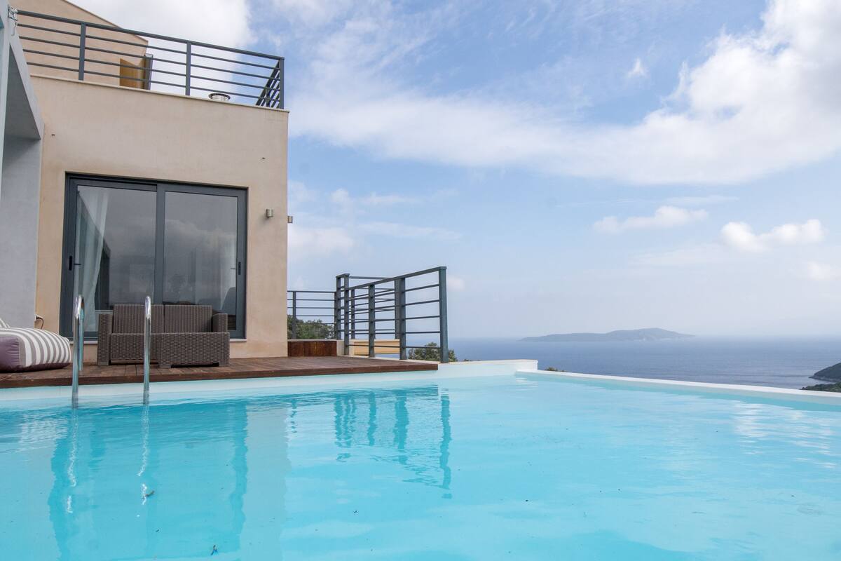 Luxury Villa, 3 Bedrooms (Alexis) | Terrace/patio