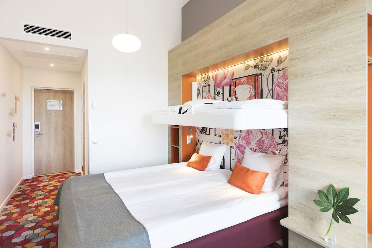 in-room safe, desk, blackout curtains, free cots/infant beds