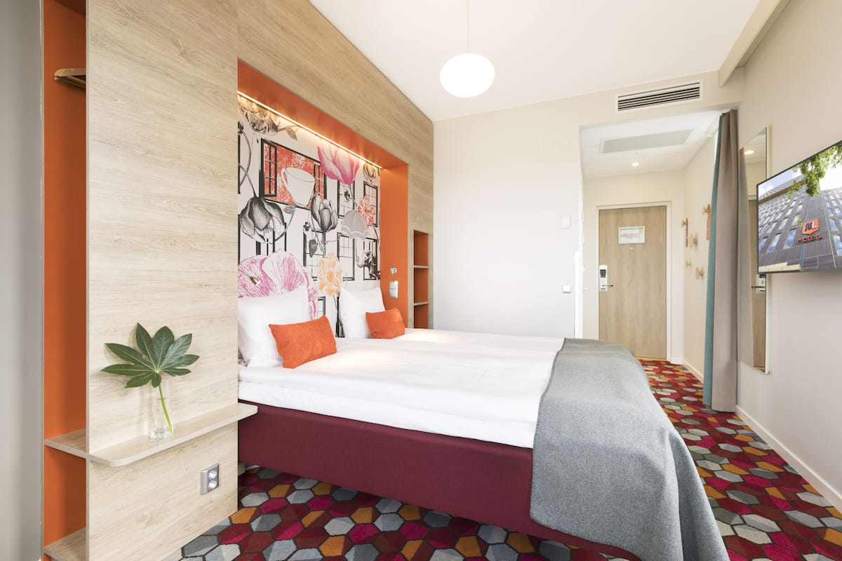 In-room safe, desk, blackout curtains, free cots/infant beds