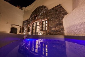 Familie appartement, bubbelbad | Terras