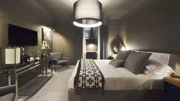 Design-Doppelzimmer, 1 King-Bett | Ausblick vom Zimmer