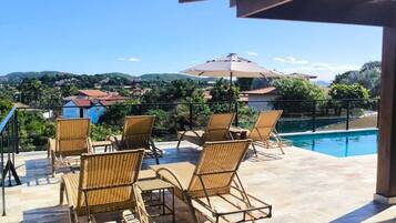 Staduitzicht vanuit accommodatie