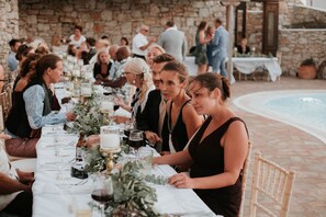 Outdoor wedding area - Mykonos Art Villas (Mykonos)