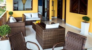 Sala de estar en el lobby
