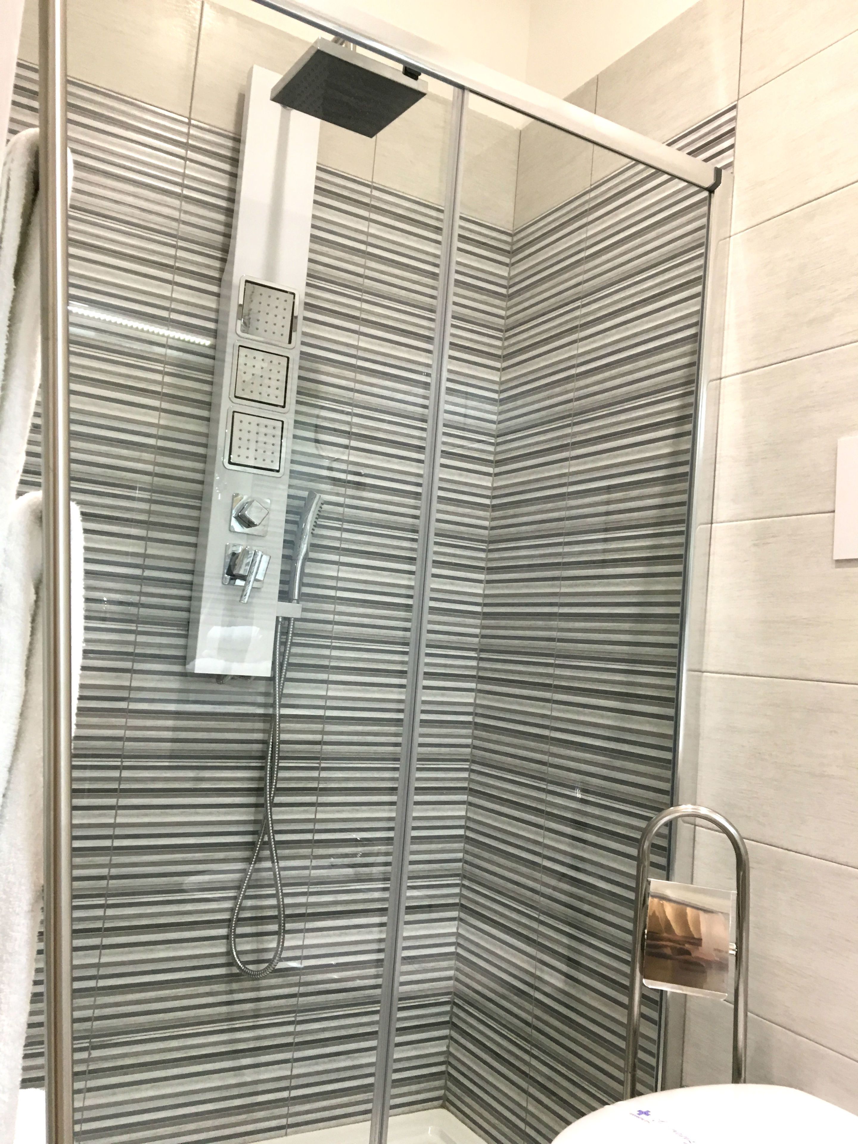 Dusj på badet