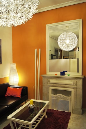 Coin salon dans le hall