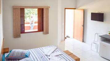 Quarto casal | Frigobar, Wi-Fi de cortesia