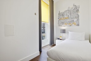 單人房 | 免費無線上網、床單