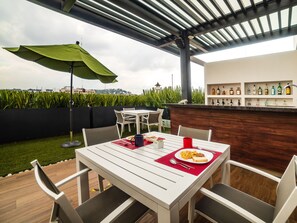 Terrace/patio - Hotel Nube, Puebla Centro (Puebla)
