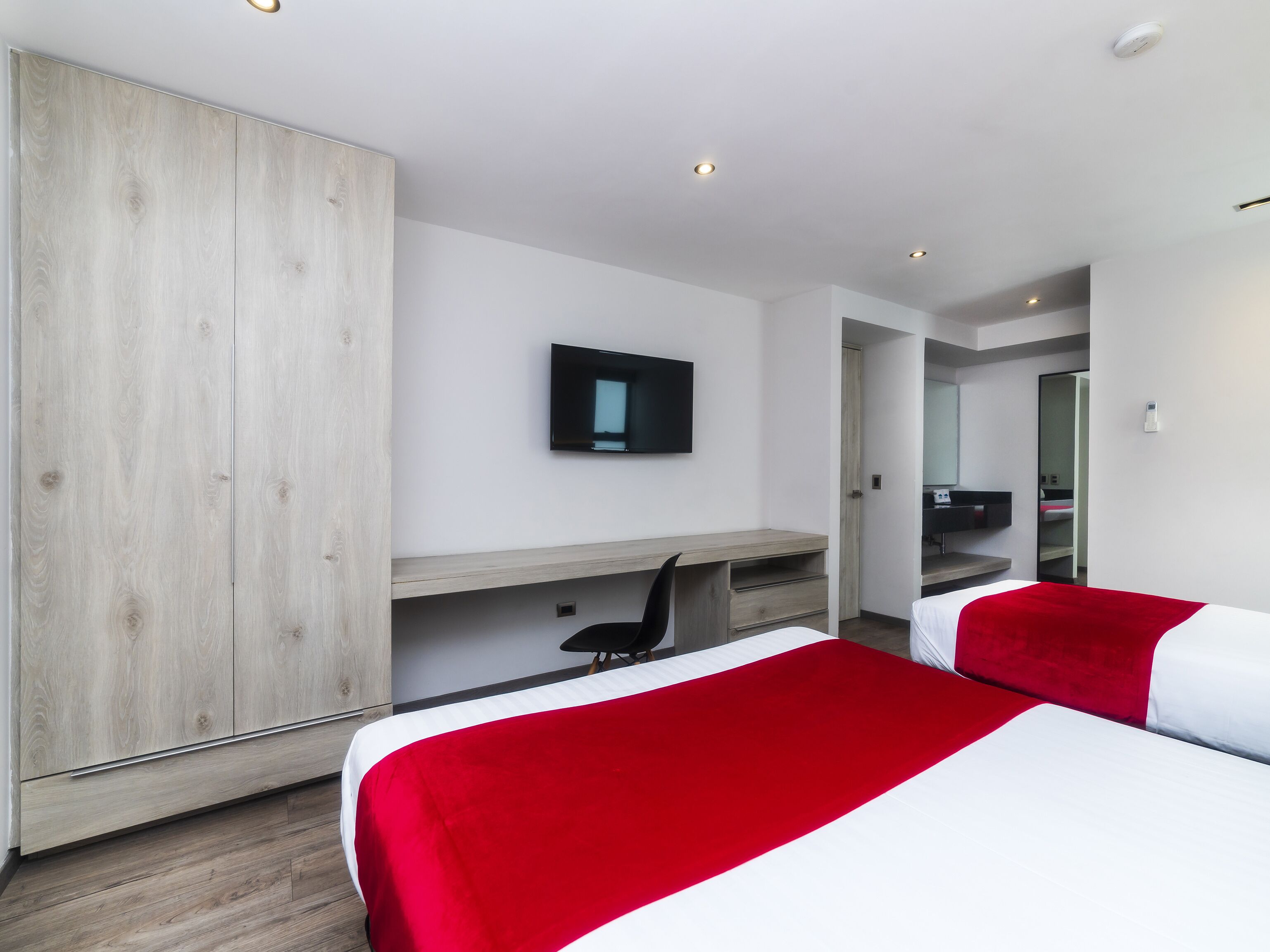 standard triple room, multiple beds | down duvets, select comfort beds, desk, laptop workspace