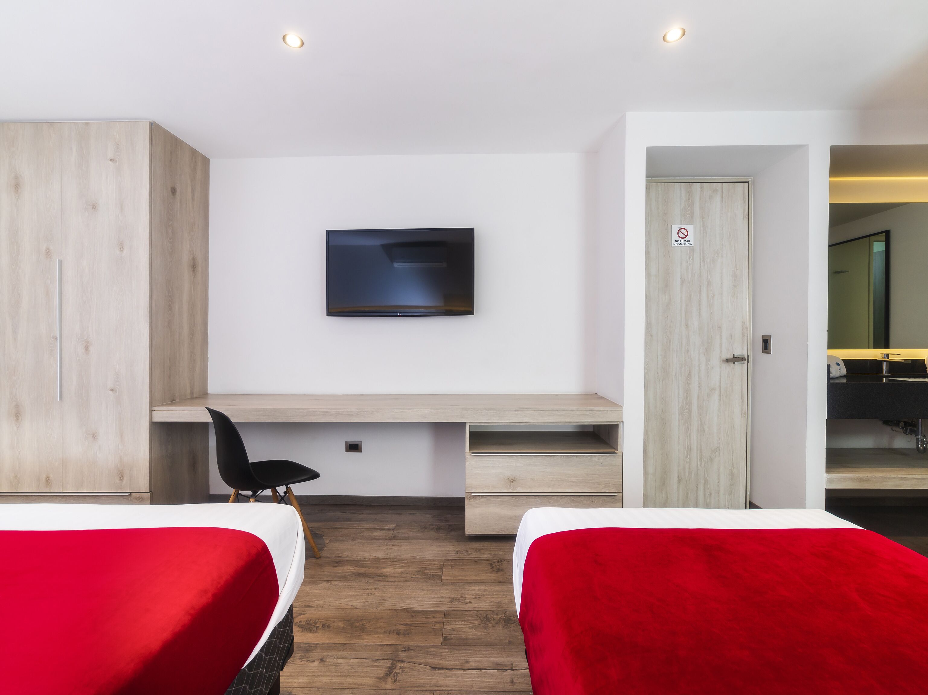 standard triple room, multiple beds | down duvets, select comfort beds, desk, laptop workspace