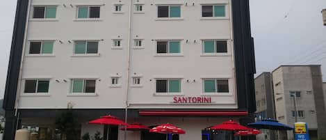 Fassade der Unterkunft