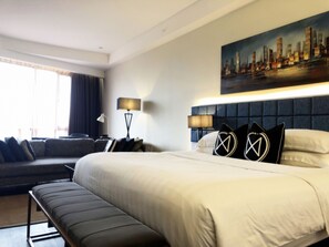 Junior Suite | Minibar, in-room safe, desk, iron/ironing board - M Roof Hotel & Residences (Ipoh)