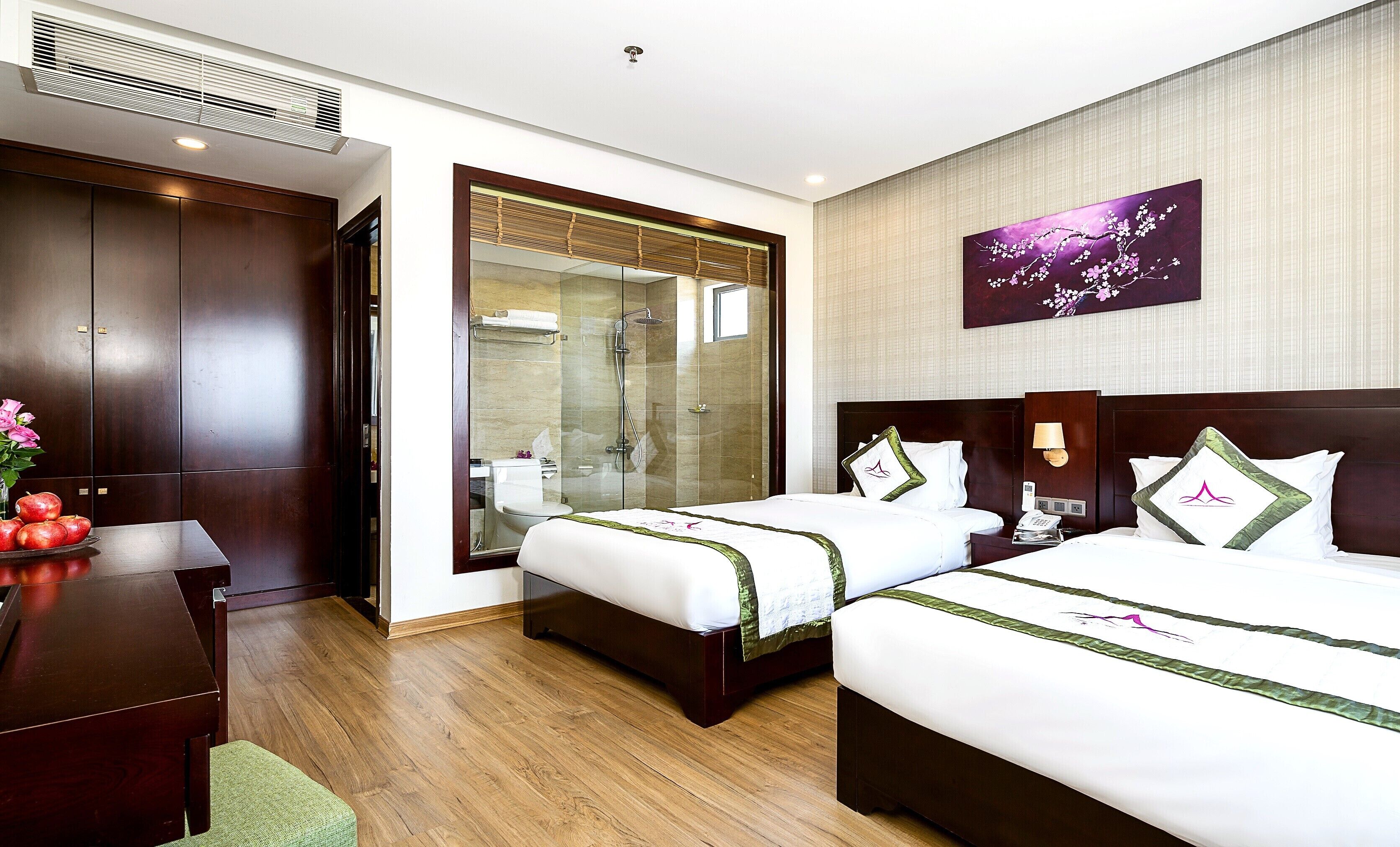 twin room, city view | 1 bedroom, egyptian cotton sheets, premium bedding, pillow-top beds