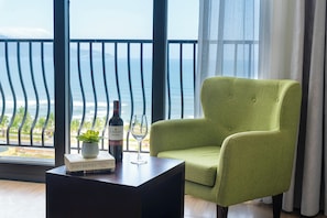 Family Room, Balcony, Ocean View | View from room - Alani Sea View Hotel (Da Nang)