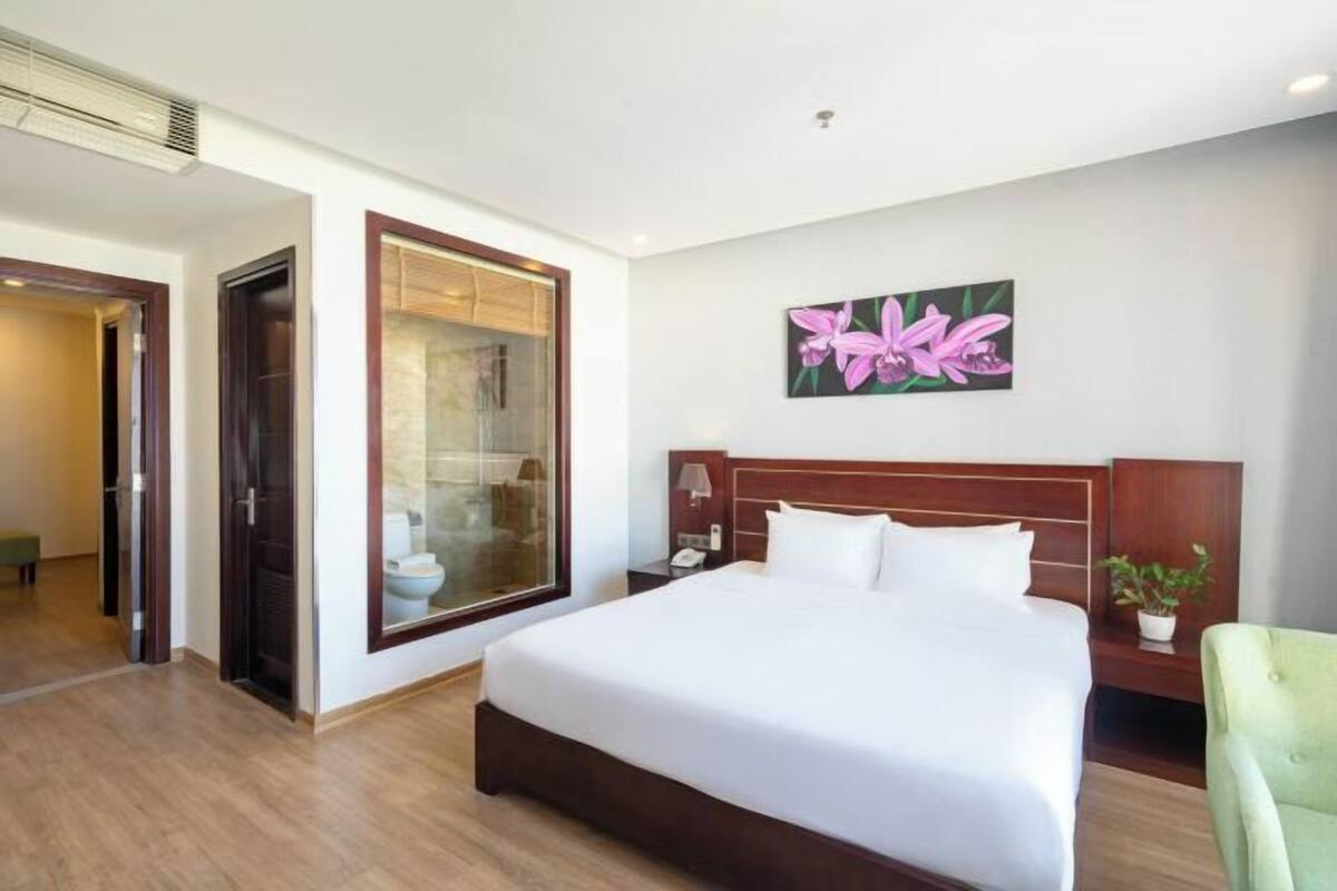 1 chambre, draps en coton égyptien, literie de qualité supérieure