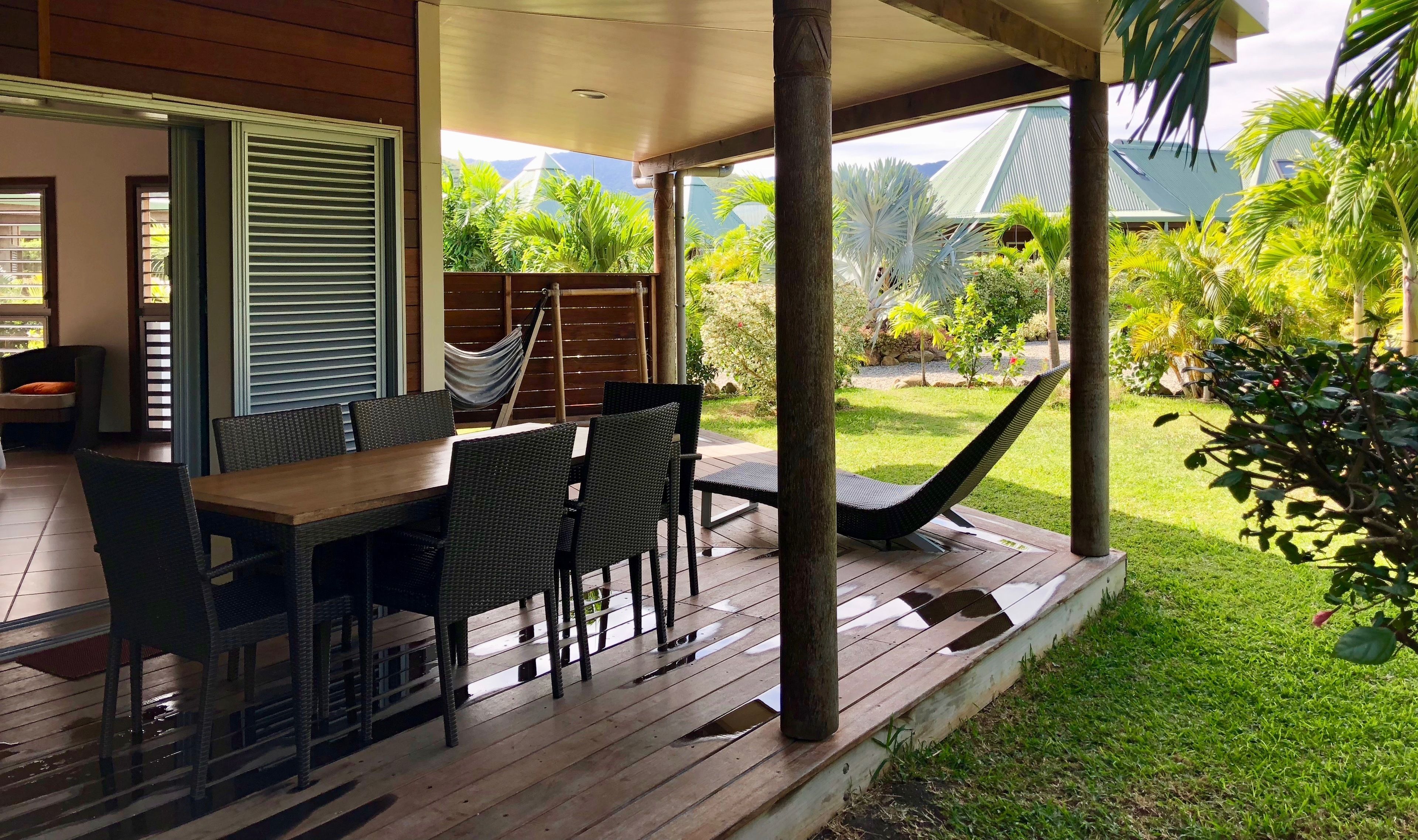 Bungalow, 2 Bedrooms, Terrace, Garden View | Terrace/patio