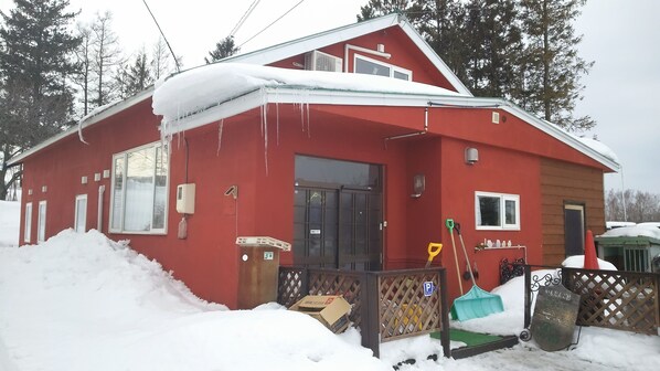 Fassade der Unterkunft