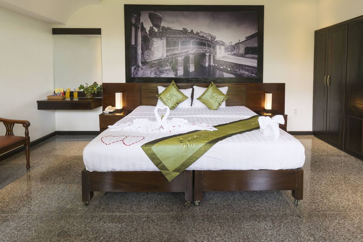 Deluxe Double Room, Garden View | 1 bedroom, Egyptian cotton sheets, premium bedding, pillow-top beds