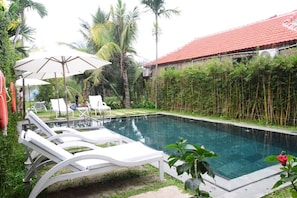 Luxury Suite, Pool View | View from room