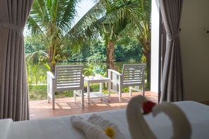 Kamar Double Panorama, area taman | Pemandangan dari kamar