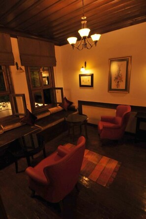 Sala de estar en el lobby