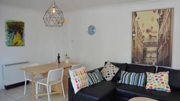 Apartment, 2 Bedrooms | Living area | LCD TV