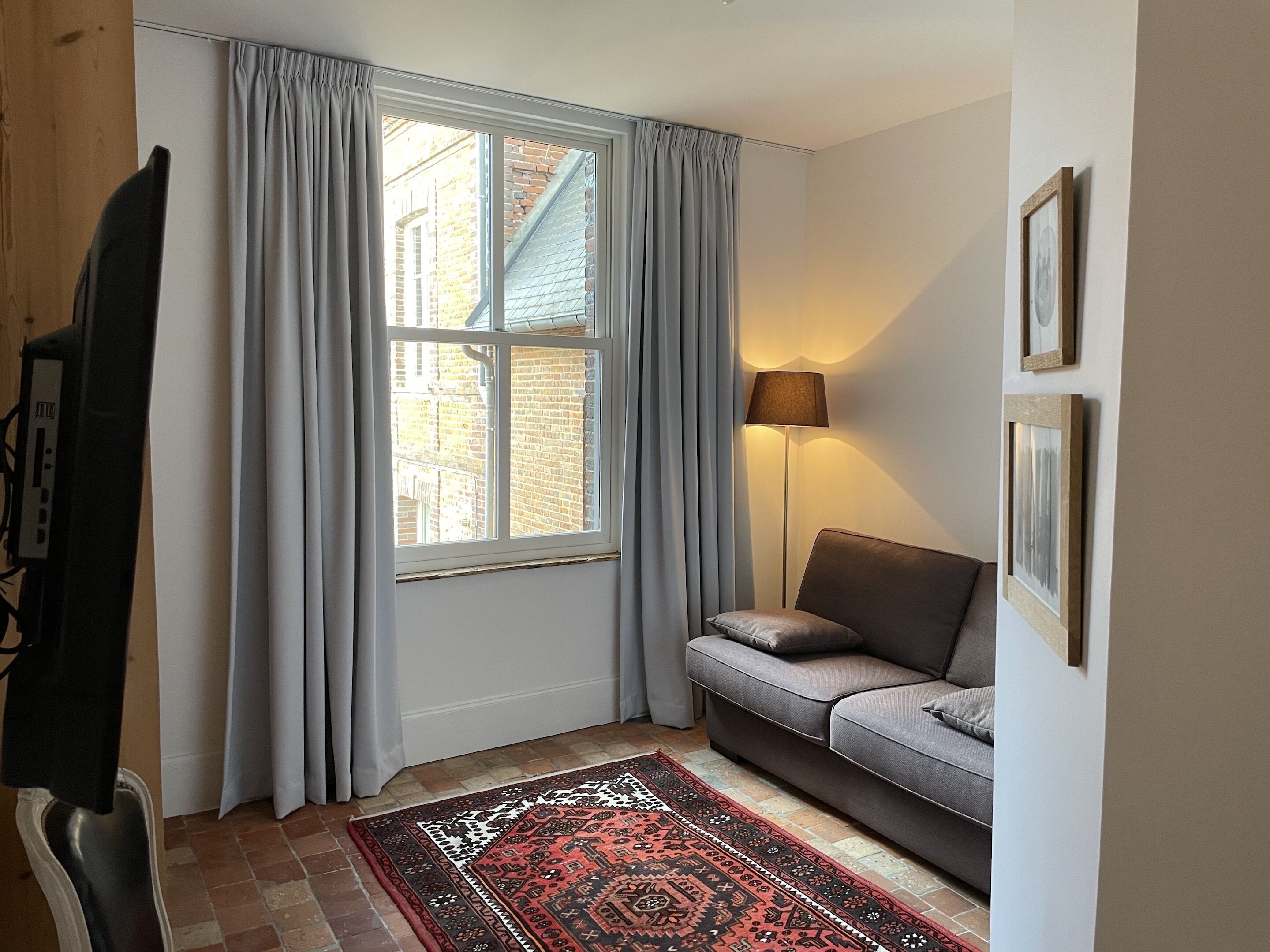 Suite (1er etage) | Woonruimte | Flatscreentelevisie