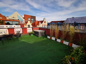 Kahden hengen huone (kaksi sänkyä), terassi (Latarnia) | Terassi/patio