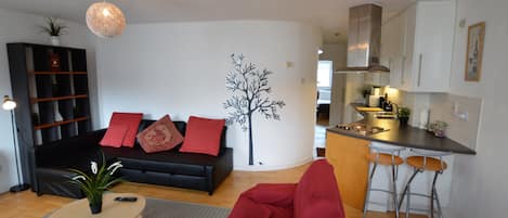 公寓, 2 間臥室 | 起居區 | LCD 液晶電視