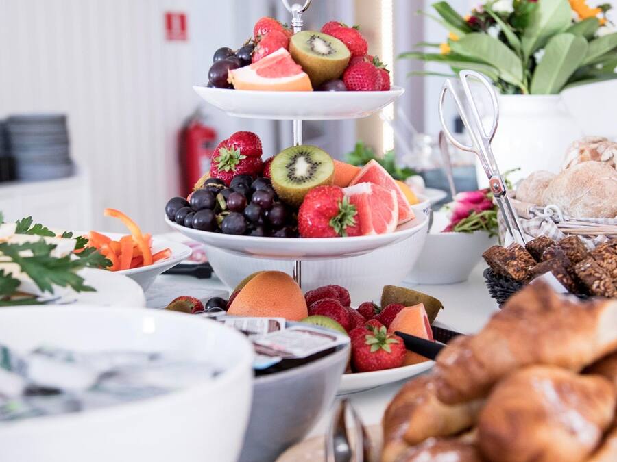 Frokostbuffé er inkludert hver dag