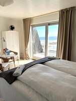 Premium-dobbeltværelse - terrasse - havudsigt (1st Floor) | Gratis Wi-Fi