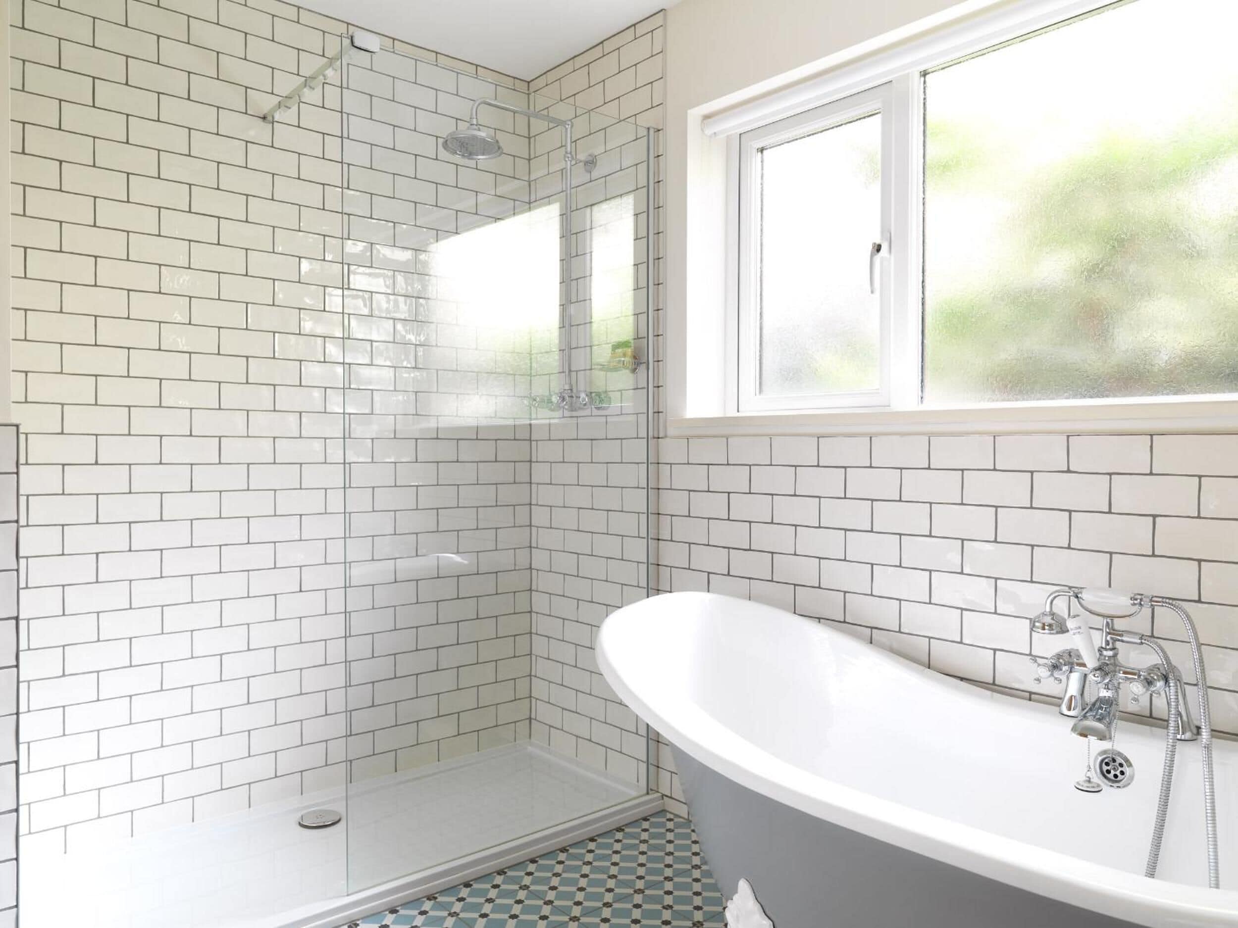 cottage deluxe double ( dog friendly on request) | bathroom | combined shower/bathtub, designer toiletries, hair dryer, towels