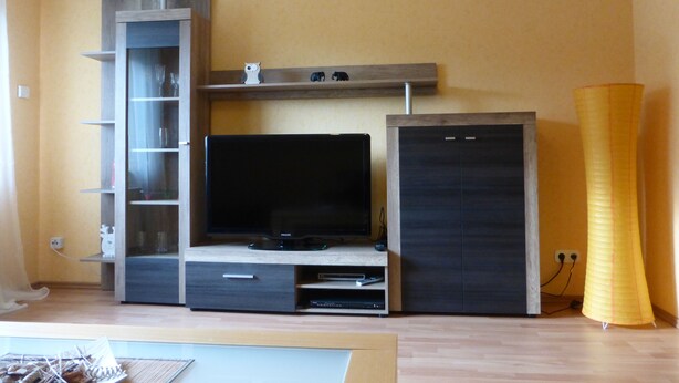 Condo, 2 chambres | Aire de séjour