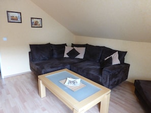 Condo, 2 Bedrooms | Living area | Flat-screen TV