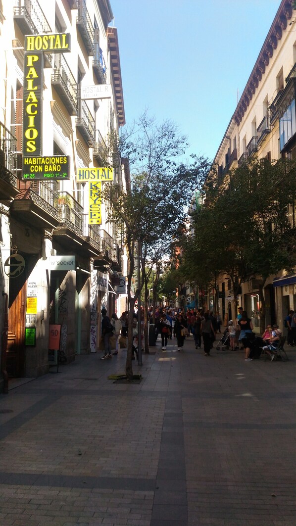 Fachada de la propiedad