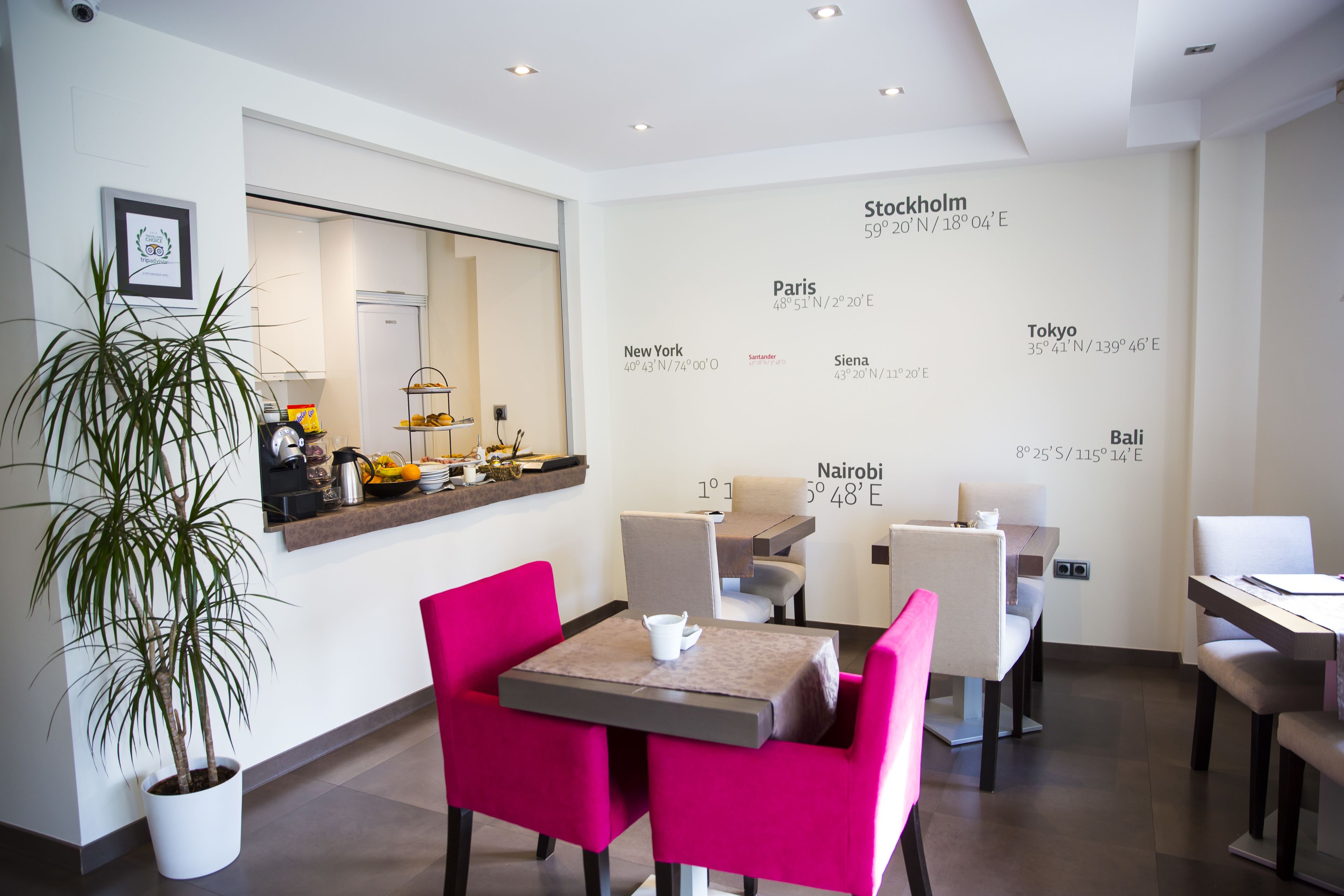 Petit déjeuner buffet compris tous les jours